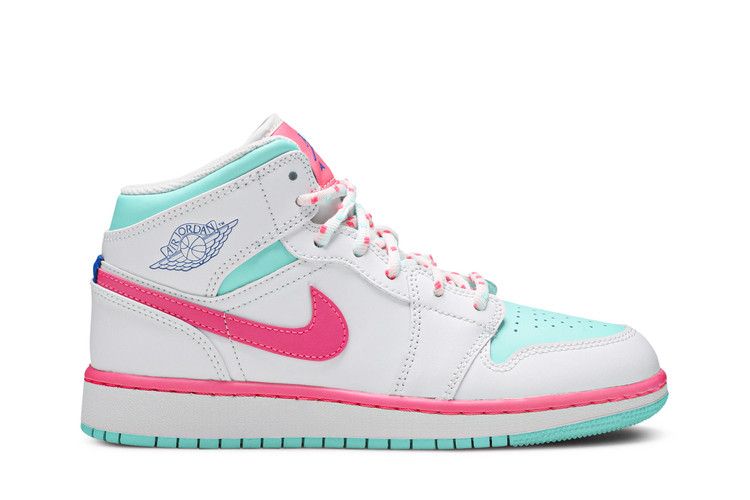 Air Jordan 1 Mid GS 'Digital Pink'