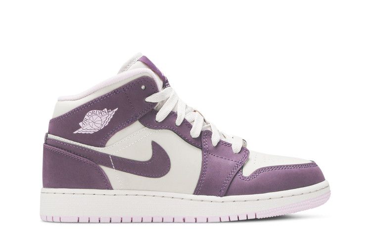 Air Jordan 1 Retro Mid GS 'Pro Purple'