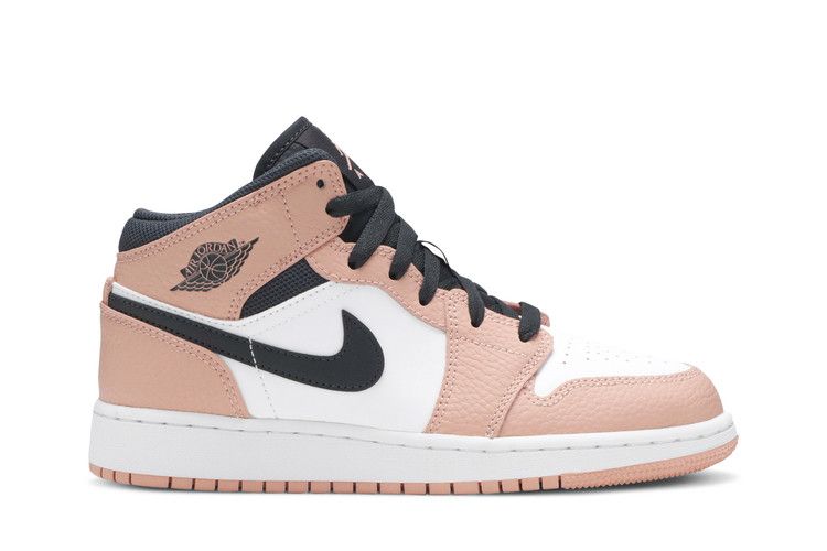 Air Jordan 1 Mid GS 'Pink Quartz'