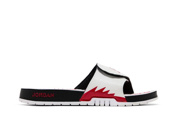 Air Jordan Hydro 5 Retro Slide 'White Fire Red'