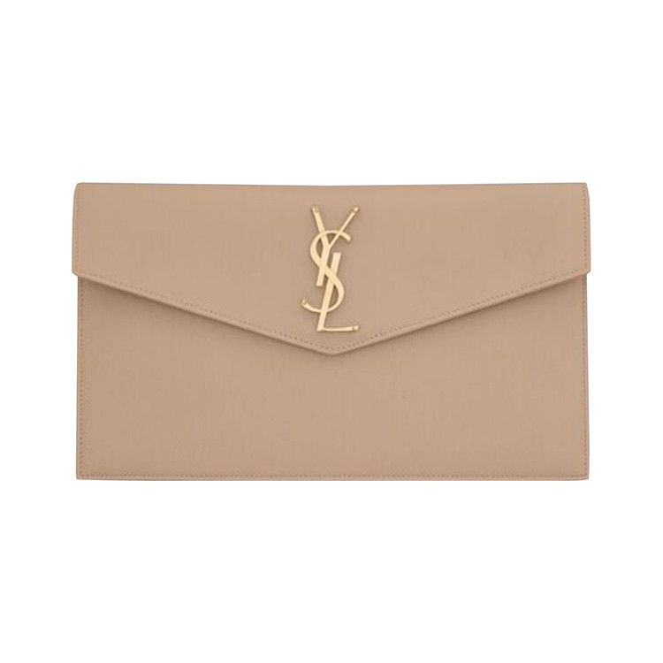 Saint Laurent Uptown Pouch 'Dark Beige'