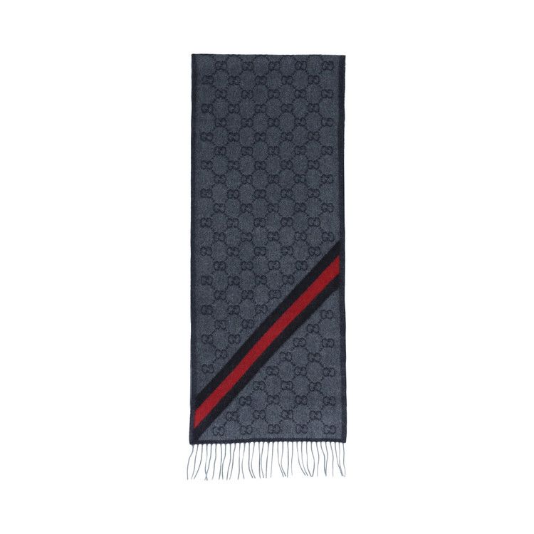 Gucci Nikky Wool Scarf 'Midnight Blue'