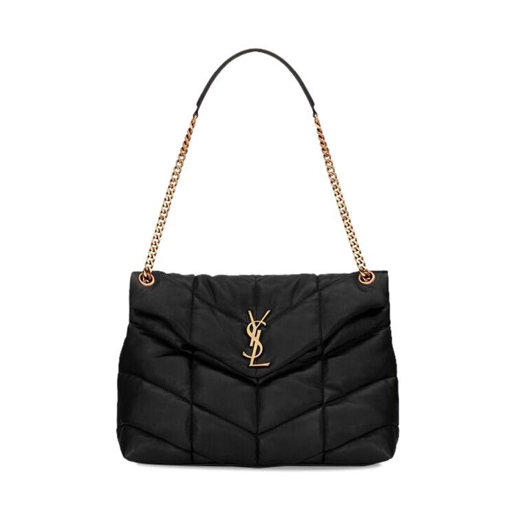 Saint Laurent Puffer Medium Chain Bag 'Black'