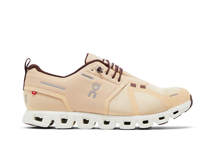 ON Wmns Cloud 5 Waterproof 'Savannah Ivory'