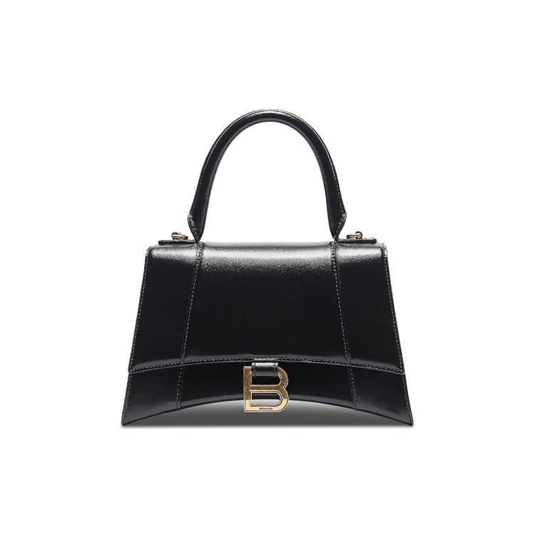 Balenciaga Hourglass Small Top Handle Bag 'Black'