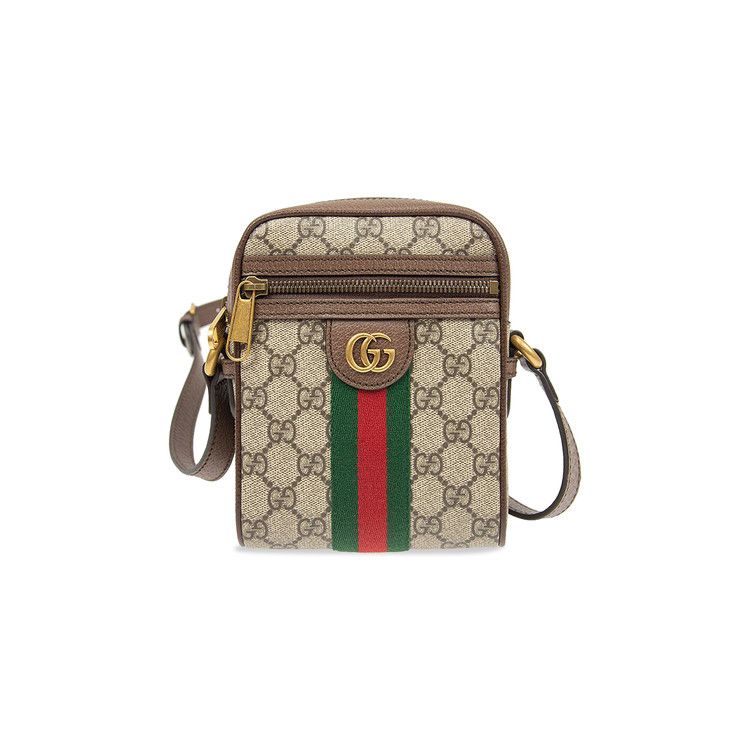 Gucci GG Supreme Ophidia Shoulder Bag 'Beige'