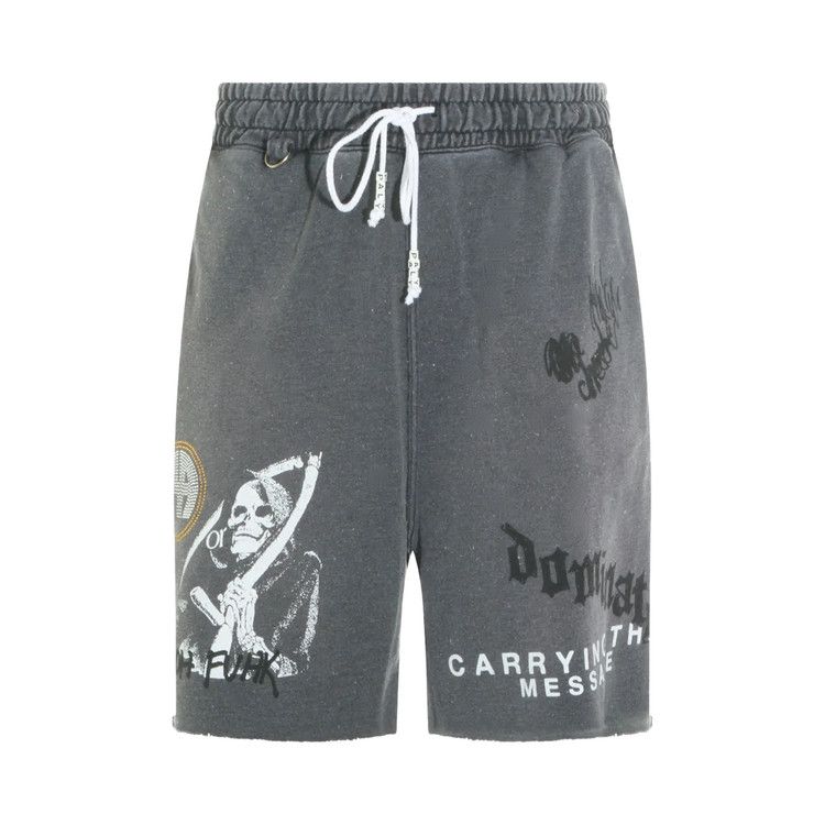 Paly Hollywood Carrying The Message Sweatshort 'Vintage Black'
