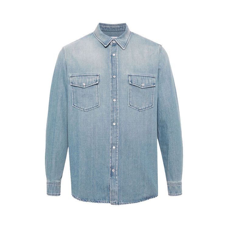 Saint Laurent Oversize Shirt 'Light Japanese Lake'