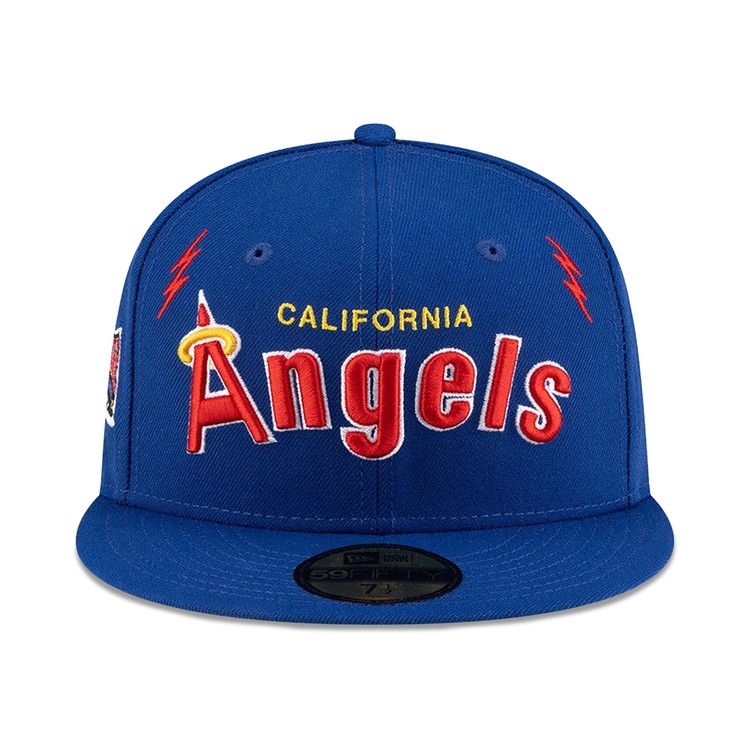 New Era x Diet Starts Monday 59FIFTY Lightning Bolts Anaheim Angels 'Blue'