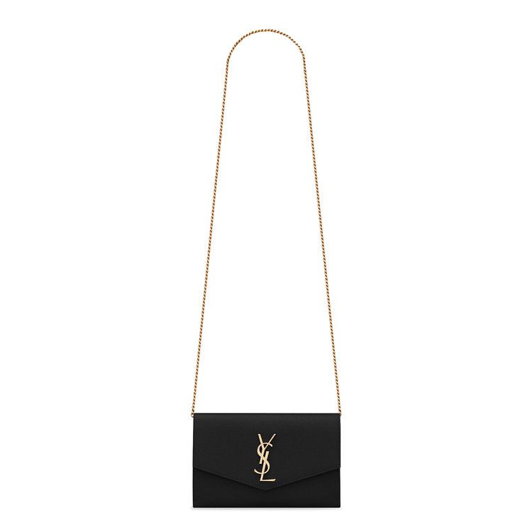 Saint Laurent Uptown Wallet On Chain 'Nero'
