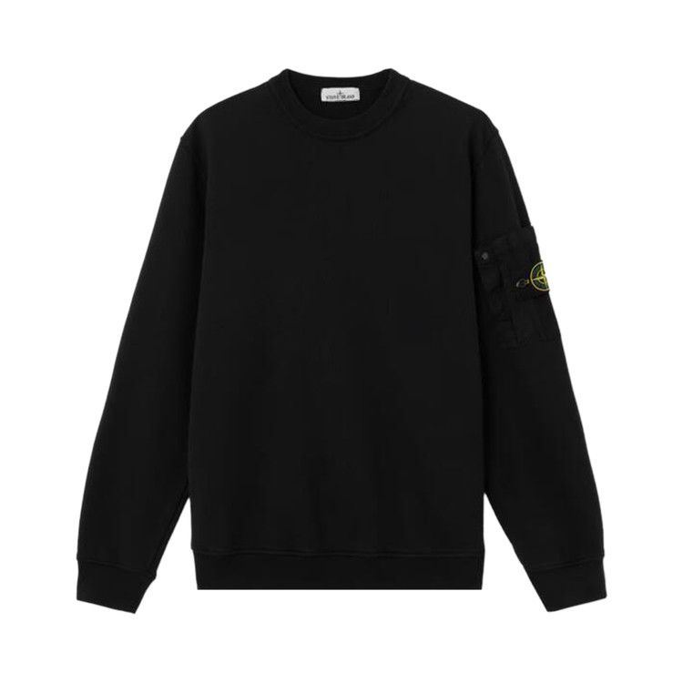 Stone Island Basic Crew Neck Sweatshirt 'Black'