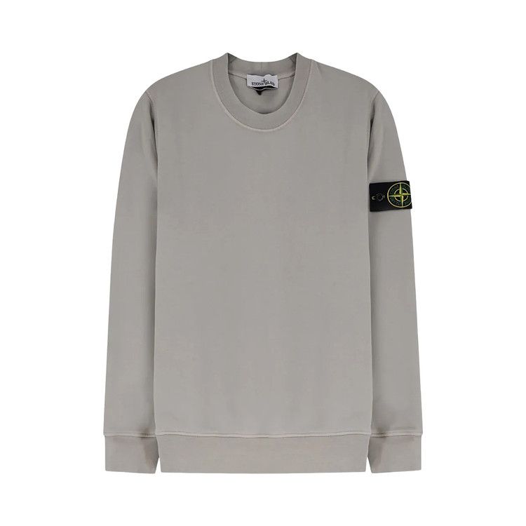 Stone Island Basic Crew Neck Sweatshirt 'Pearl Grey'