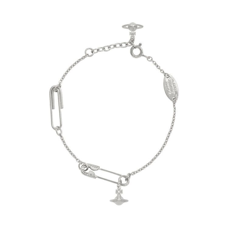 Vivienne Westwood Safety Pin Bracelet 'Platinum'
