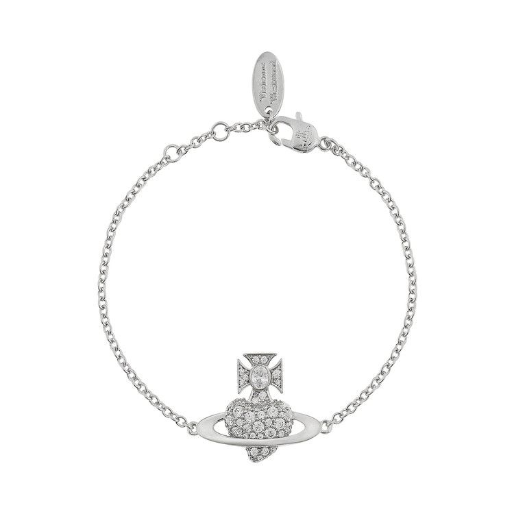 Vivienne Westwood Valentine's Agnatha Bracelet 'Silver'