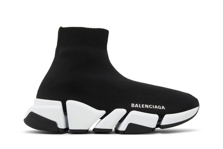 Balenciaga Wmns Speed 2.0 Sneaker 'Black White'