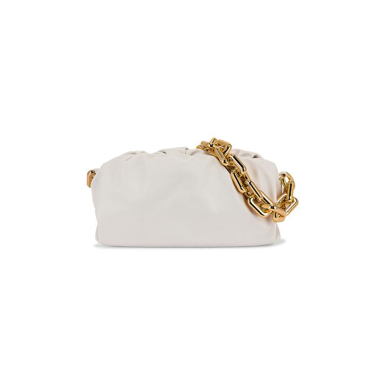Bottega Veneta The Chain Pouch 'Chalk/Gold'