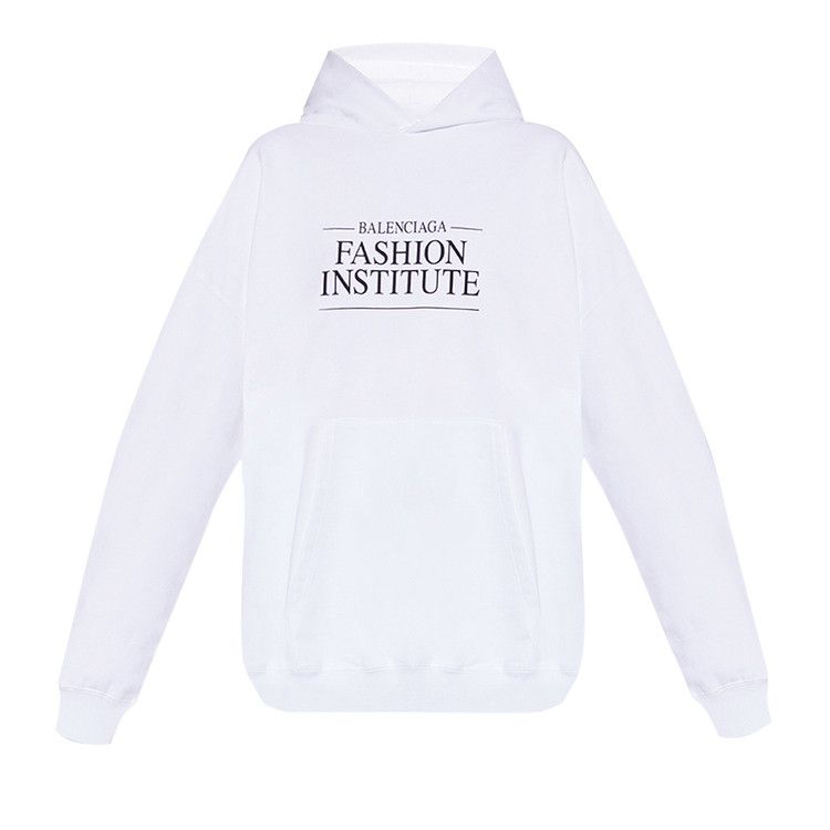Balenciaga Hoodie 'White/Black'