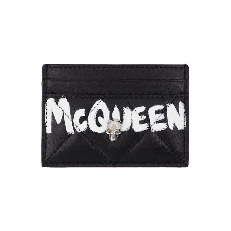 Alexander McQueen Card Holder 'Black/White'