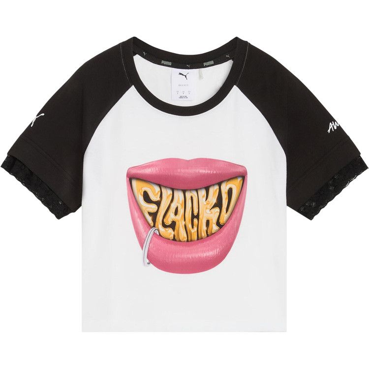 Puma x A$AP ROCKY Flacko Smile Baby Tee 'White'