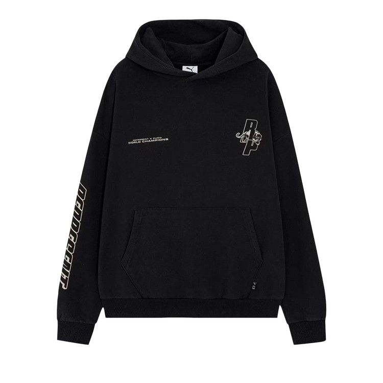 Puma x Represent Long Sleeve Hoodie 'Black'
