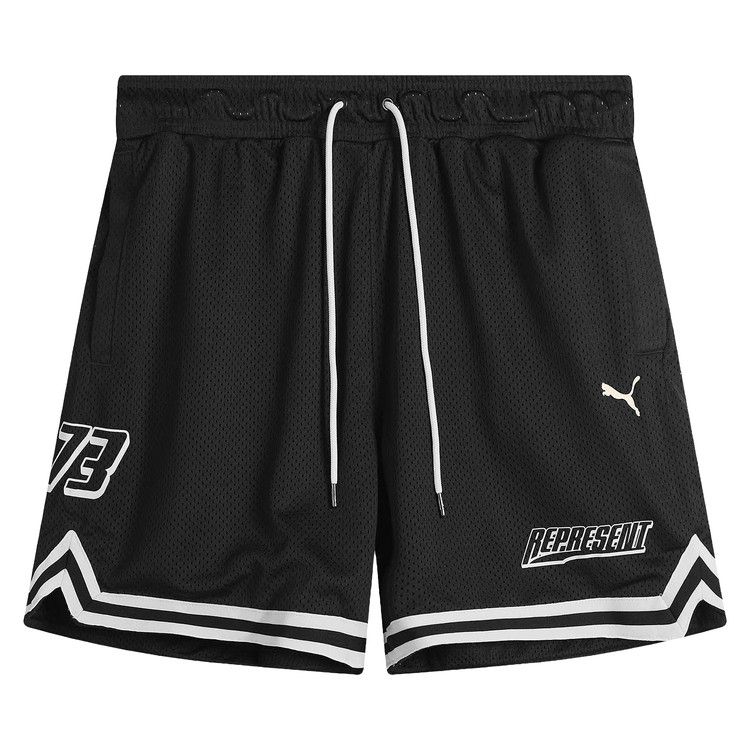 Puma x Represent Short I 'Black'