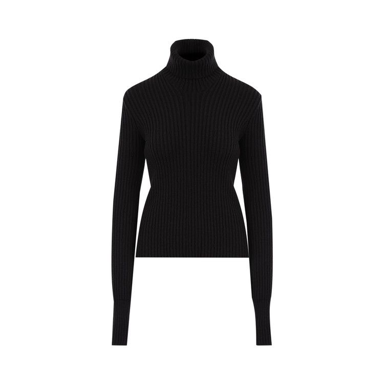 Bottega Veneta Distorted Rib Sweater 'Fondente'