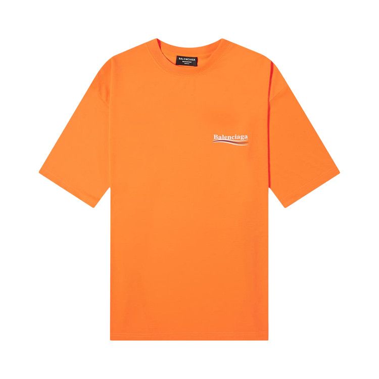 Balenciaga Large Fit T-Shirt 'Fluo Orange'