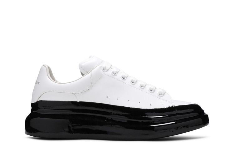 Alexander McQueen Oversized Sneaker 'Paint Dipped - White Black'
