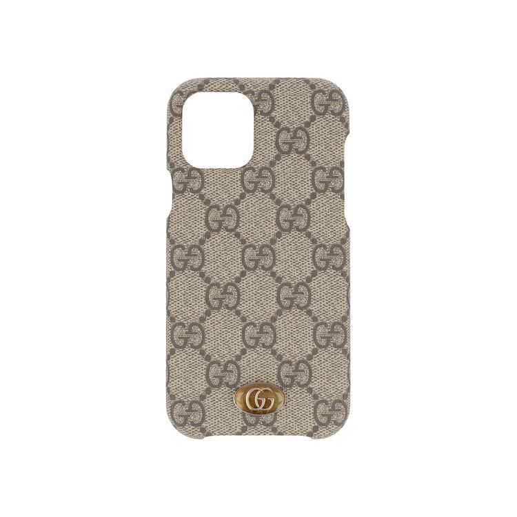 Gucci GG Supreme iPhone 12/12 Pro Case 'Tan'