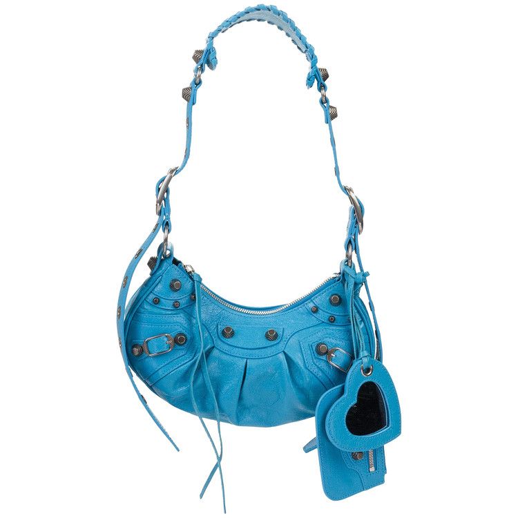 Balenciaga Le Cagole XS Shoulder Bag 'Cyan'