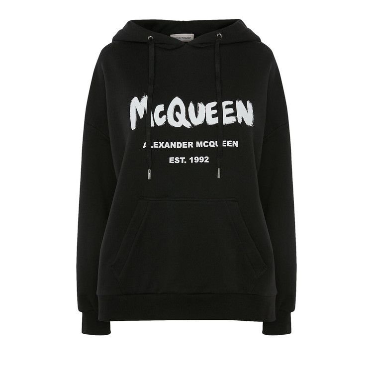 Alexander McQueen Graffiti Sweatshirt 'Black'