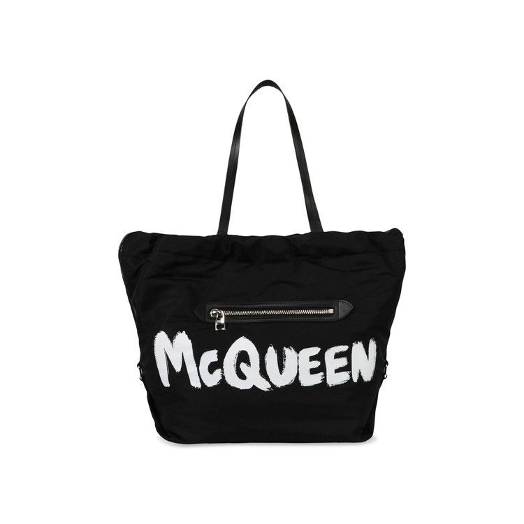 Alexander McQueen The Bundle Large Tote Bag 'Black/White'