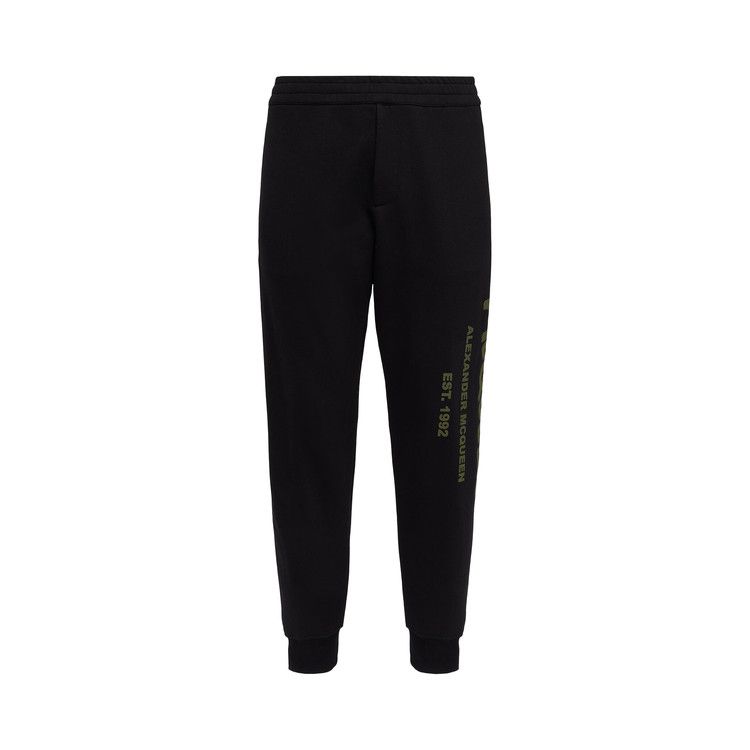 Alexander McQueen Graffiti Joggers 'Black/Khaki'