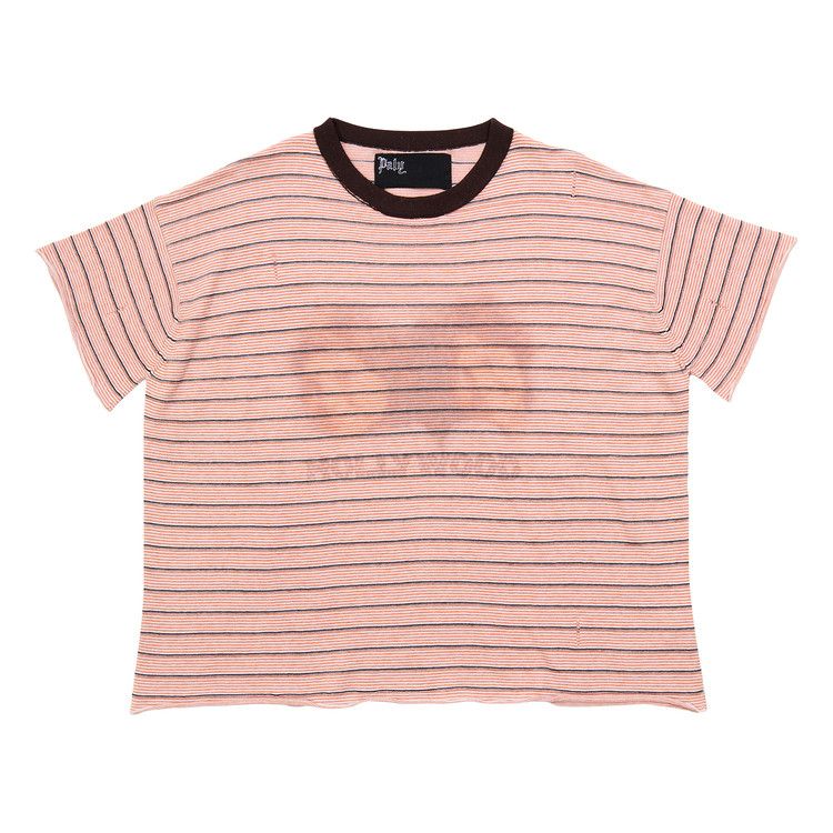 Paly Hollywood Little Darling Stripe Tee 'Maroon'