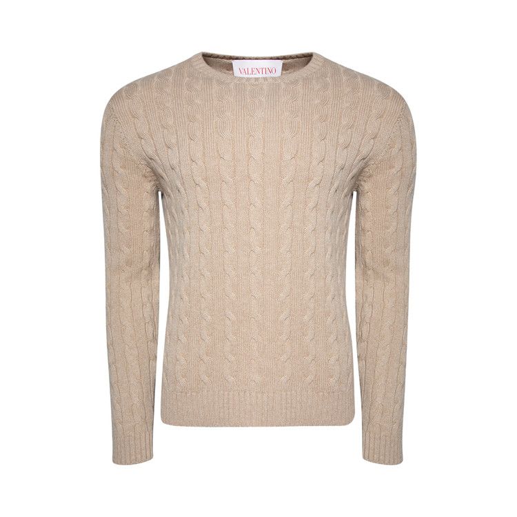 Valentino Garavani Cashmere Sweater 'Light Camel'