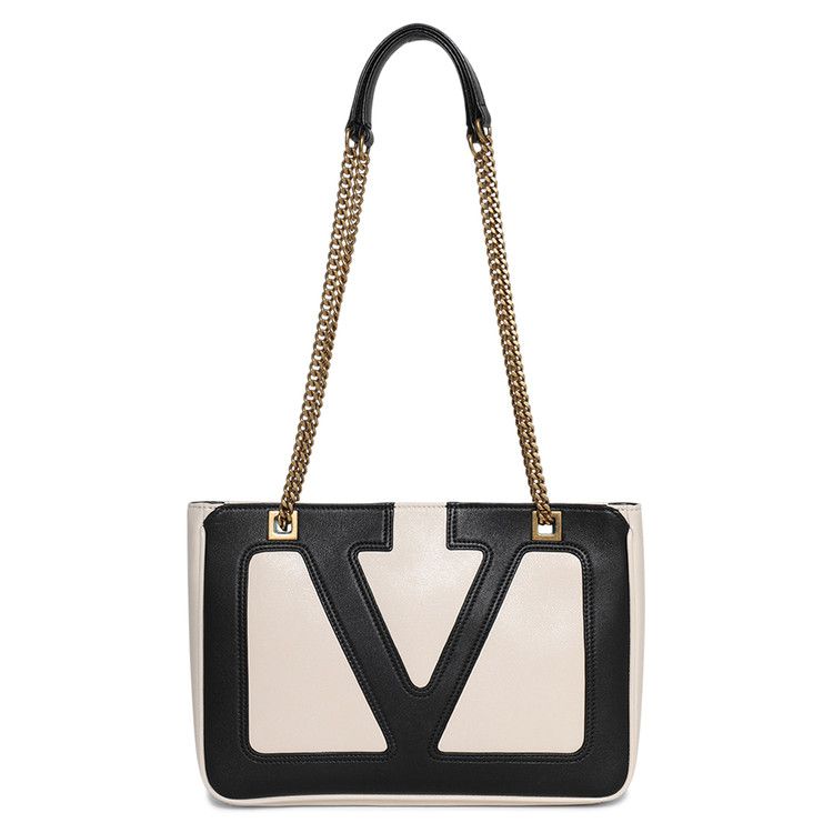 Valentino Viva Superstar Shoulder Bag 'Butter White/Black'