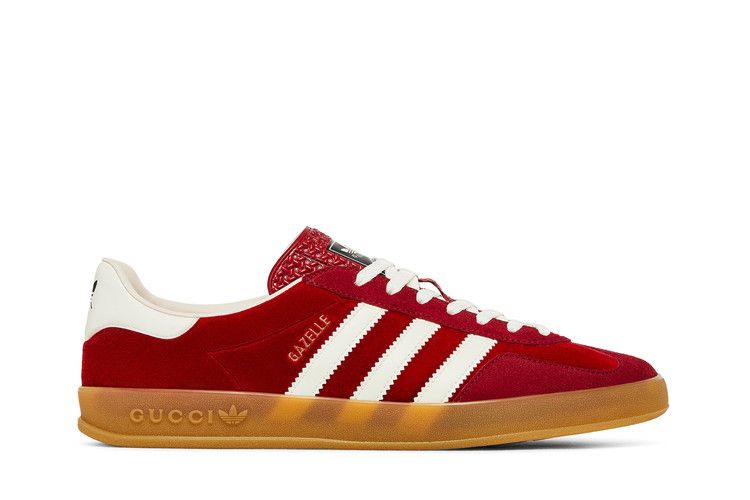 Adidas x Gucci Gazelle 'Red Velvet'