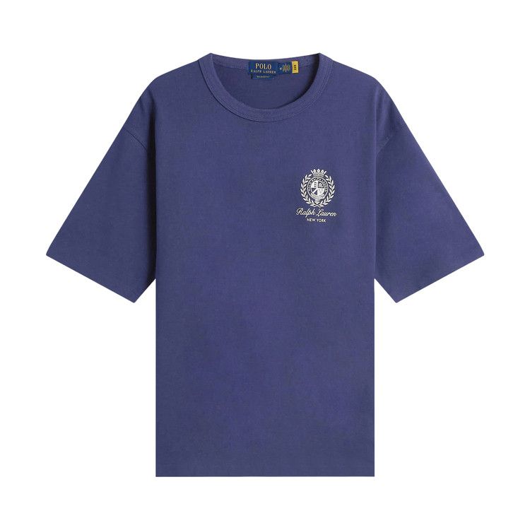 Polo Ralph Lauren Short-Sleeve Heavyweight Jersey Knit Graphic T-Shirt 'Newport Navy'