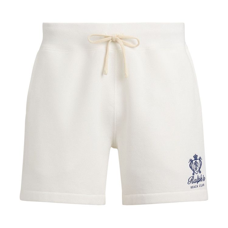 Polo Ralph Lauren Island Fleece Knit Pull On Short 'White'