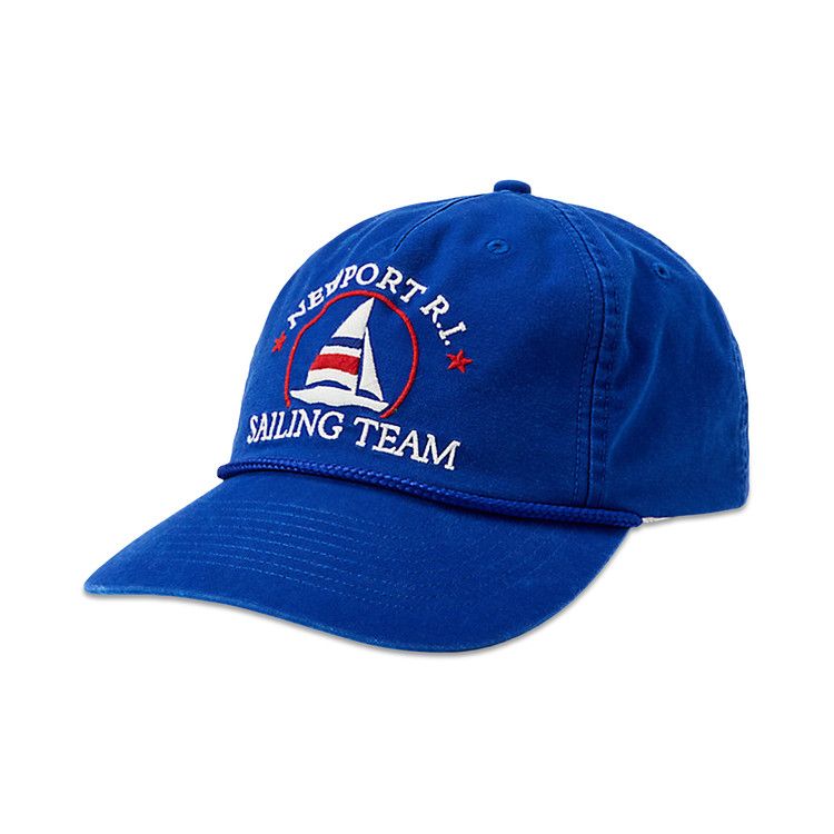 Polo Ralph Lauren Lightweight Cotton Twill Vintage Sailing Team Trucker Cap 'Sapphire Star'