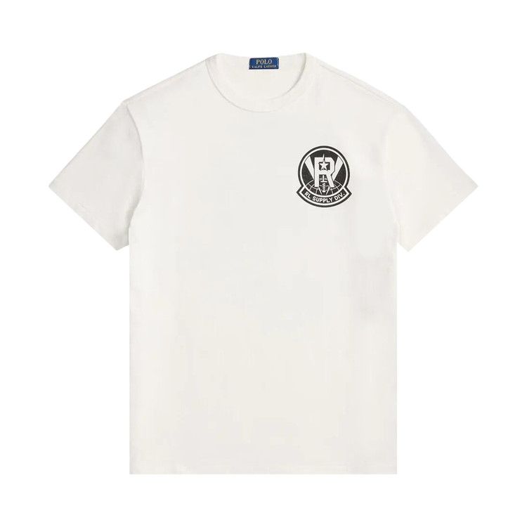 Polo Ralph Lauren Short-Sleeve Jersey Knit Supply Graphic T-Shirt 'White'