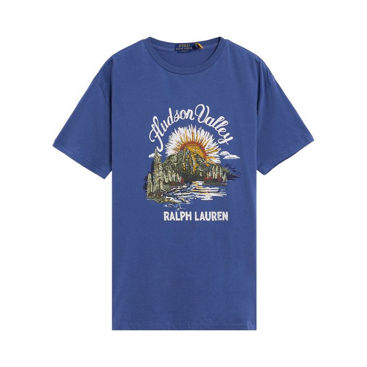 Polo Ralph Lauren Short-Sleeve Jersey Knit Novelty Graphic Hudson Valley T-Shirt 'Old Royal'