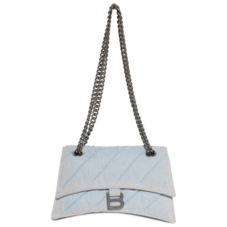Balenciaga Crush Chain Bag 'Pale Blue'