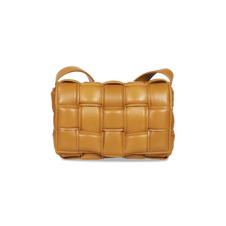 Bottega Veneta Small Cassette Shoulder Bag 'Camel/Gold'