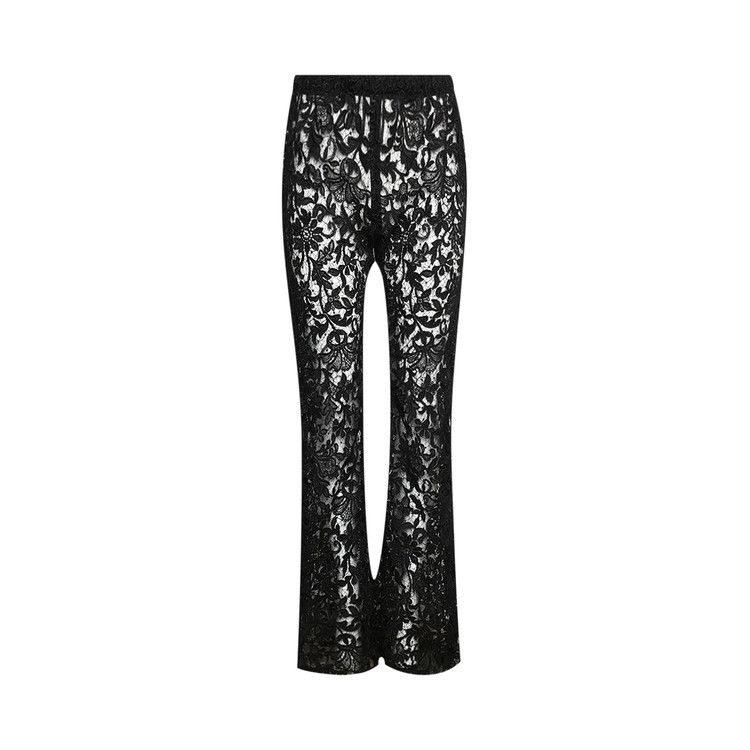 Saint Laurent Pants In Guipure Lace 'Black'
