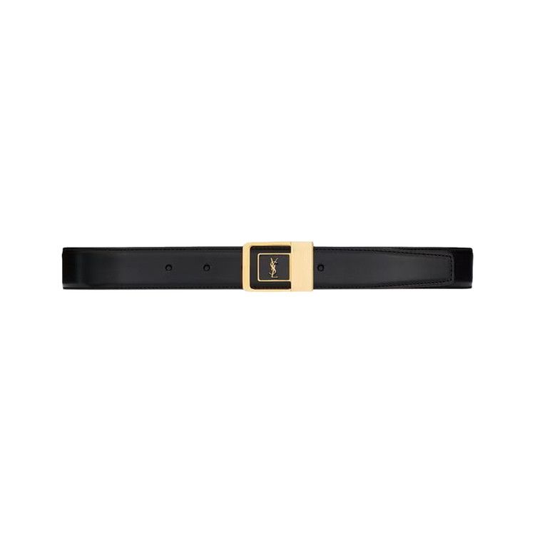 Saint Laurent LA 66 leather belt 'Black'