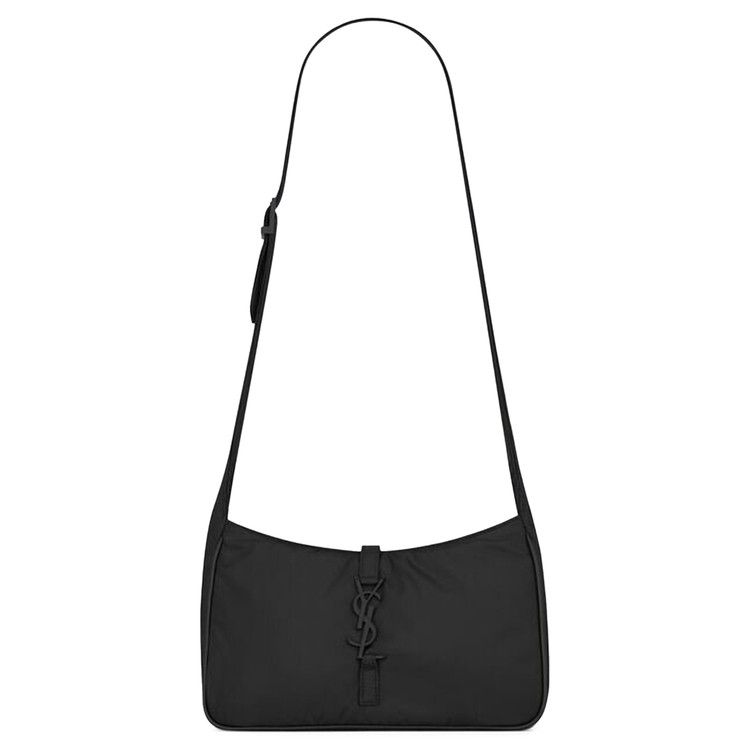 Saint Laurent Logo Plaque Shoulder Bag 'Black'