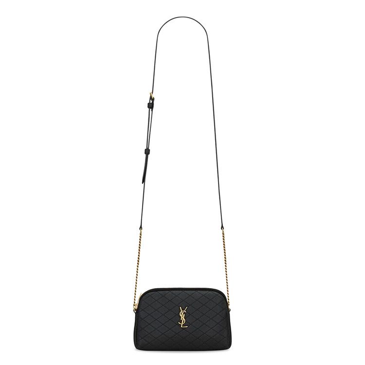 Saint Laurent Gaby Zippered Pouch 'Nero'