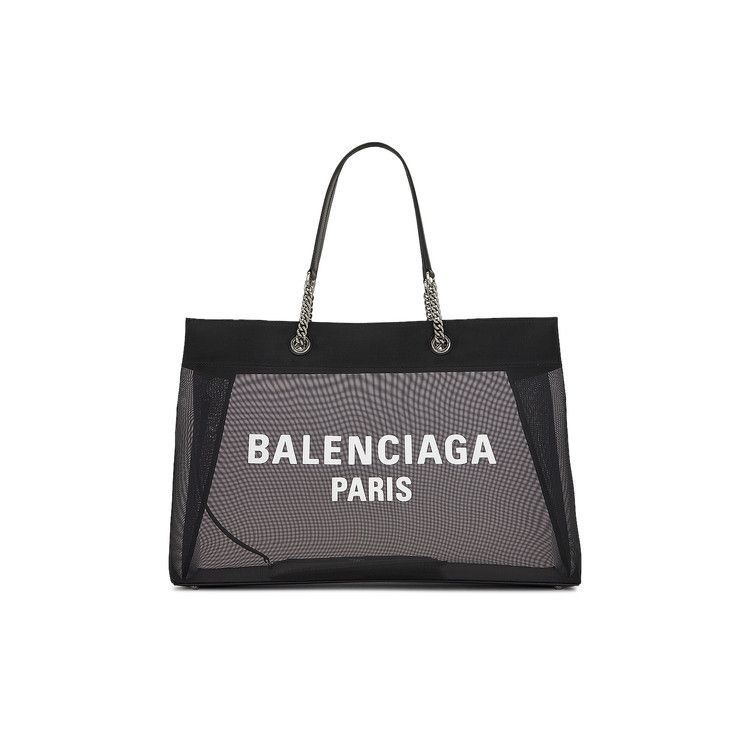 Balenciaga Large Duty Free Tote Bag 'Black/White'