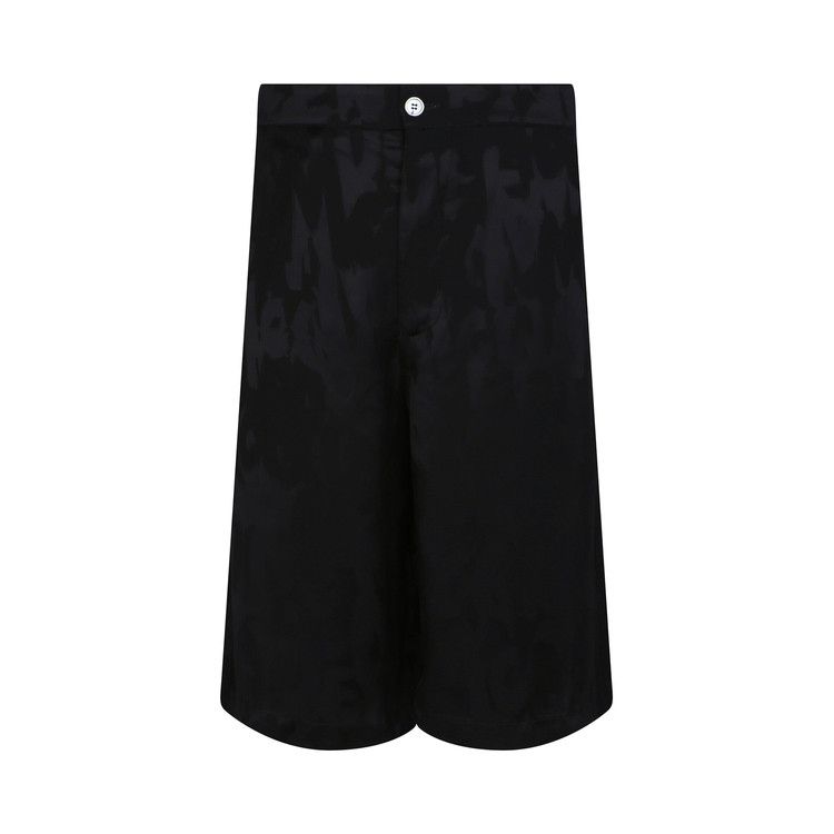 Alexander McQueen Logo Jacquard Shorts 'Black'